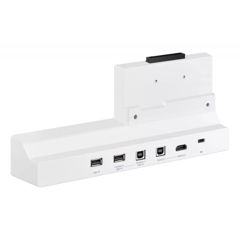 Samsung WM55B interaktīvā tāfele 139,7 cm (55 collas) 3840 x 2160 pikseļi Skārienjutīgs Pelēks, Balts