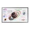 Samsung WM65B interaktīvā tāfele 165,1 cm (65 collas) 3840 x 2160 pikseļi Skārienekrāns Pelēks, Balts