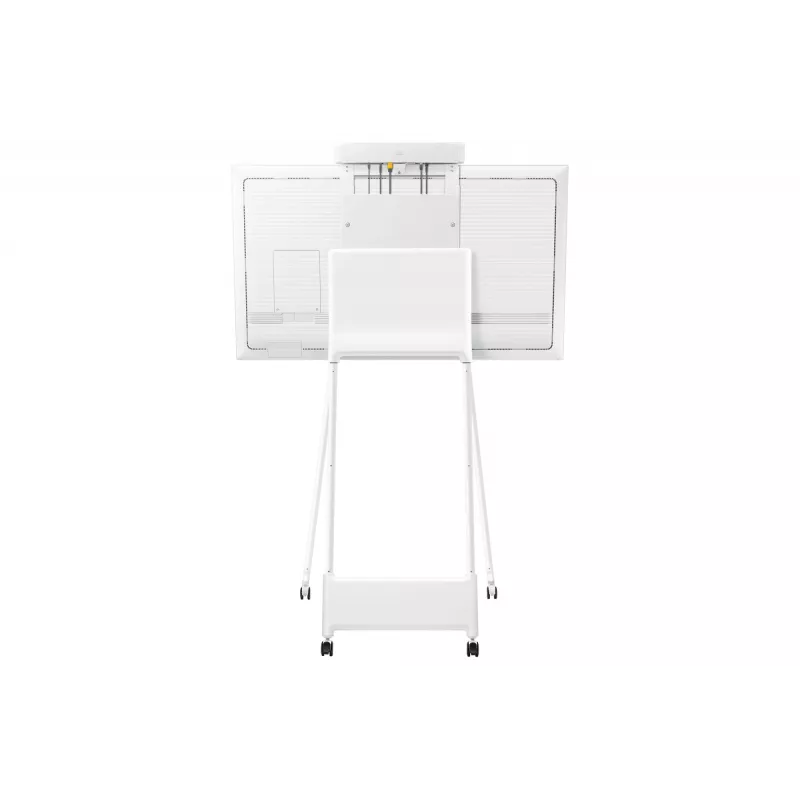 Samsung WM65B interaktīvā tāfele 165,1 cm (65 collas) 3840 x 2160 pikseļi Skārienekrāns Pelēks, Balts