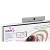 Samsung WM65B interaktīvā tāfele 165,1 cm (65 collas) 3840 x 2160 pikseļi Skārienekrāns Pelēks, Balts