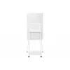 Samsung WM65B interaktīvā tāfele 165,1 cm (65 collas) 3840 x 2160 pikseļi Skārienekrāns Pelēks, Balts