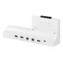 Savienojamības paliktnis Samsung Flip4 pelēks balts USB Type-A Type-B Type-C