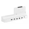 Savienojamības paliktnis Samsung Flip4 pelēks balts USB Type-A Type-B Type-C