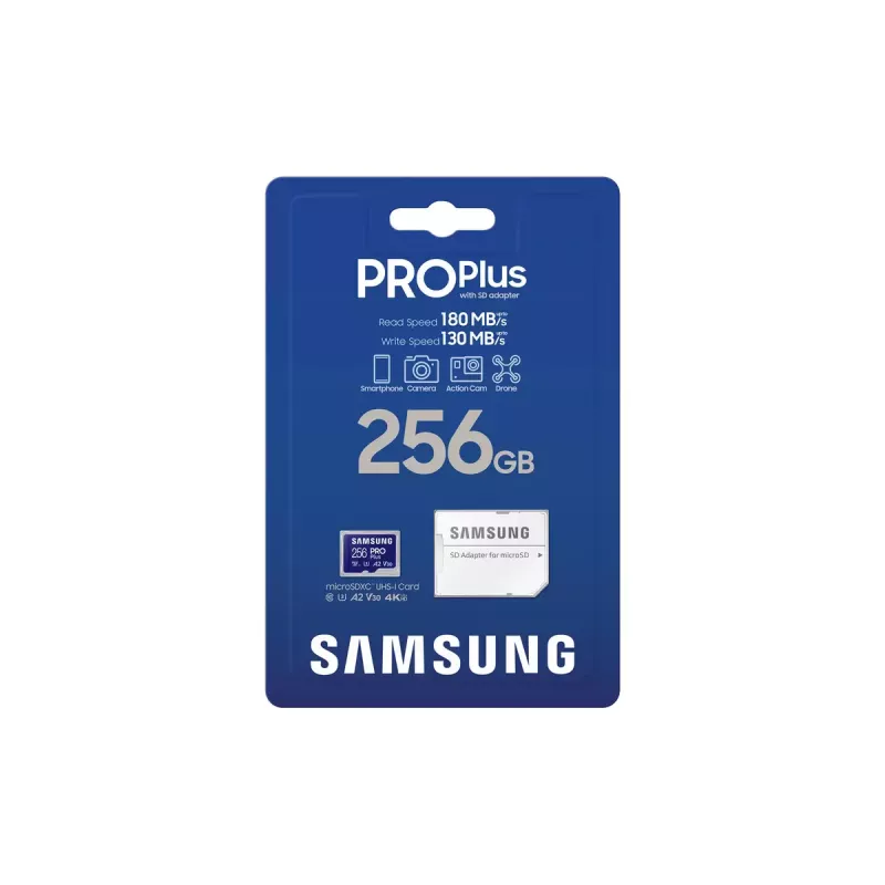 Samsung PRO Plus MB-MD256SA/EU atmiņas karte 256 GB MicroSDXC UHS-I 3. klase