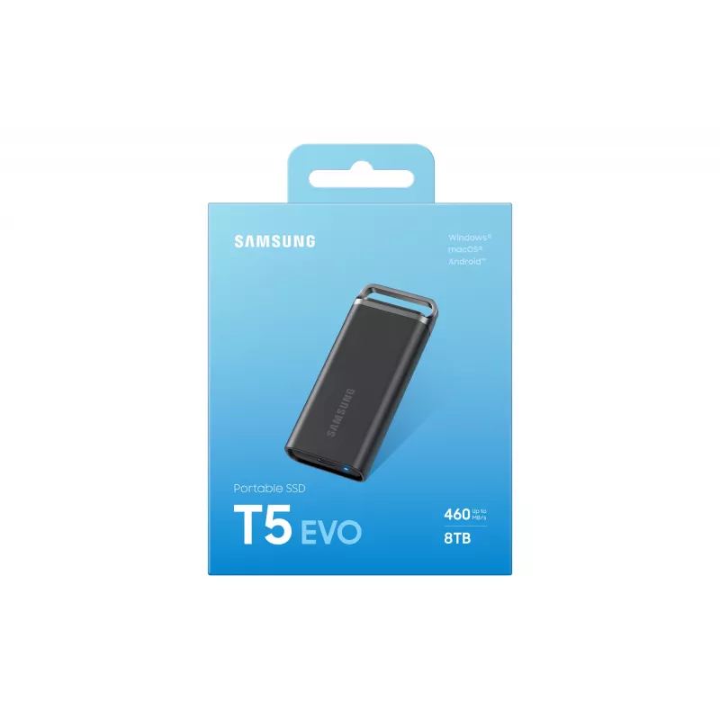 Samsung MU-PH8T0S 8 TB 3.2 Gen 1 (3.1 Gen 1) Melns