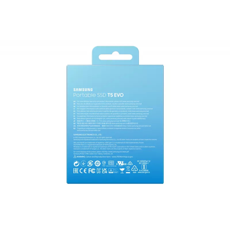 Samsung MU-PH8T0S 8 TB 3.2 Gen 1 (3.1 Gen 1) Melns