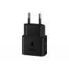 Lādētājs Samsung EP-T2510 25W USB‑C iekštelpu ātrā uzlāde, melns, 1 m kabelis