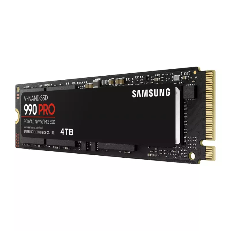 SSD disks Samsung 990 PRO 4 TB M.2 PCI Express 4.0 NVMe V-NAND MLC