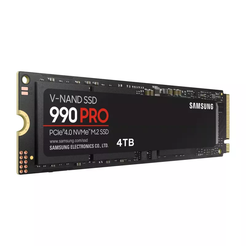 SSD disks Samsung 990 PRO 4 TB M.2 PCI Express 4.0 NVMe V-NAND MLC