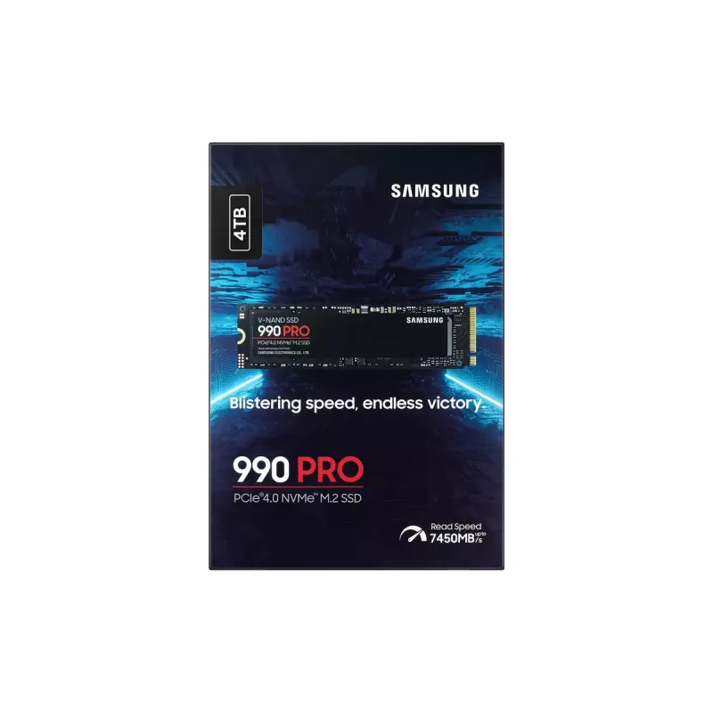 SSD disks Samsung 990 PRO 4 TB M.2 PCI Express 4.0 NVMe V-NAND MLC