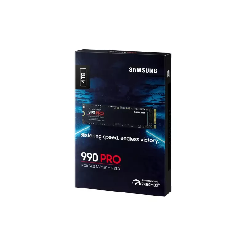 SSD disks Samsung 990 PRO 4 TB M.2 PCI Express 4.0 NVMe V-NAND MLC