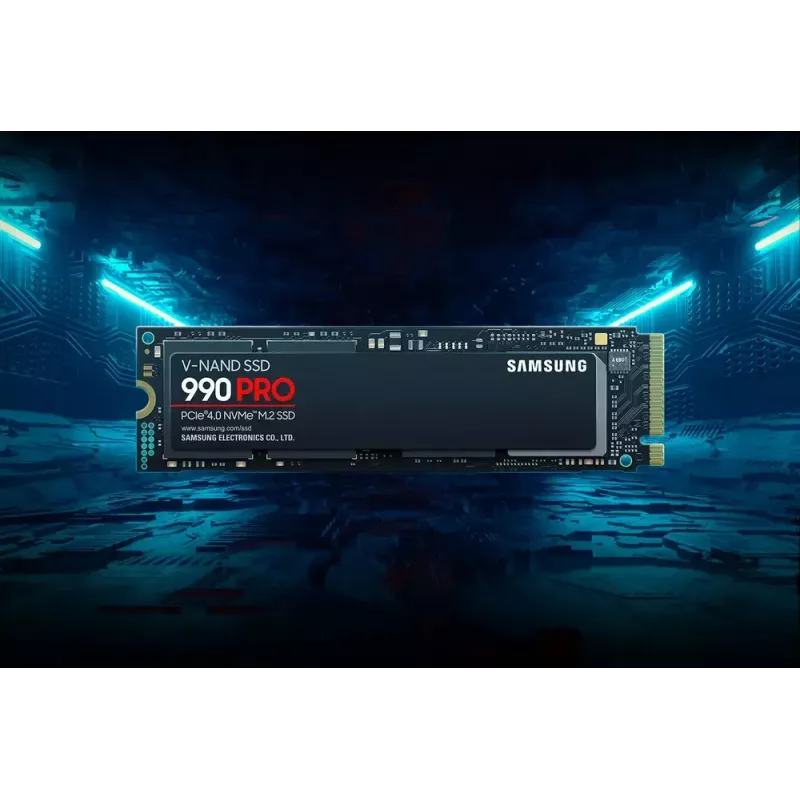 SSD disks Samsung 990 PRO 4 TB M.2 PCI Express 4.0 NVMe V-NAND MLC