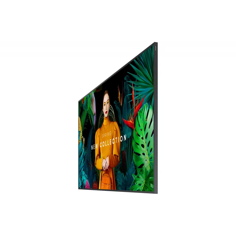 Samsung QH75C Digital signage flat panel 190.5 cm (75 collas) LCD Wi-Fi 700 cd/m² 4K Ultra HD Melns Tizen 24/7