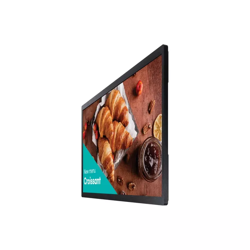 Samsung QB24C Digital signage plakanais panelis 61 cm (24 collas) LED Wi-Fi 250 cd/m² Full HD Melns Iebūvēts procesors Tizen 16/7