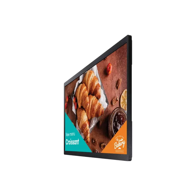 Samsung QB24C Digital signage plakanais panelis 61 cm (24 collas) LED Wi-Fi 250 cd/m² Full HD Melns Iebūvēts procesors Tizen 16/7