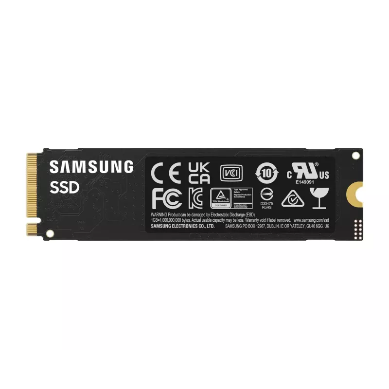 SSD M.2 2280 NVMe Samsung 1 TB (MZ-V9S1T0BW) PCIe 4.0, Lasīšana 7150 MB/s, Rakstīšana 6300 MB/s
