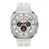 Samsung Galaxy Watch Ultra 3,81 cm (1,5 collu) AMOLED 47 mm Digitāls 480 x 480 pikseļi Skārienekrāns 4G Balts Wi-Fi GPS (satelīts)