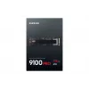 SSD M.2 Samsung 9100 PRO 4 TB PCIe 5.0 NVMe — 2280, Lasīšana 14800 MB/s, Rakstīšana 13400 MB/s, V-NAND TLC