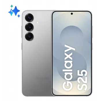 Samsung Galaxy S25 15.8 cm (6,2 collu) Divu SIM Android 15 5G USB Type-C 12 GB 128 GB 4000 mAh Sudraba