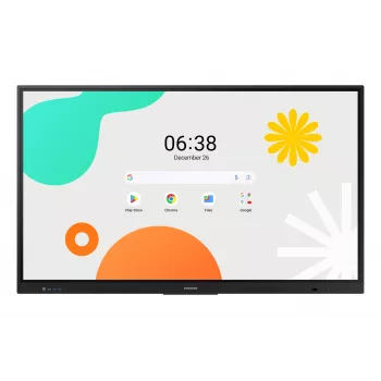 Samsung WA65F interaktīvā tāfele 165,1 cm (65 collas) 3840 x 2160 pikseļi Skārienekrāns Melns