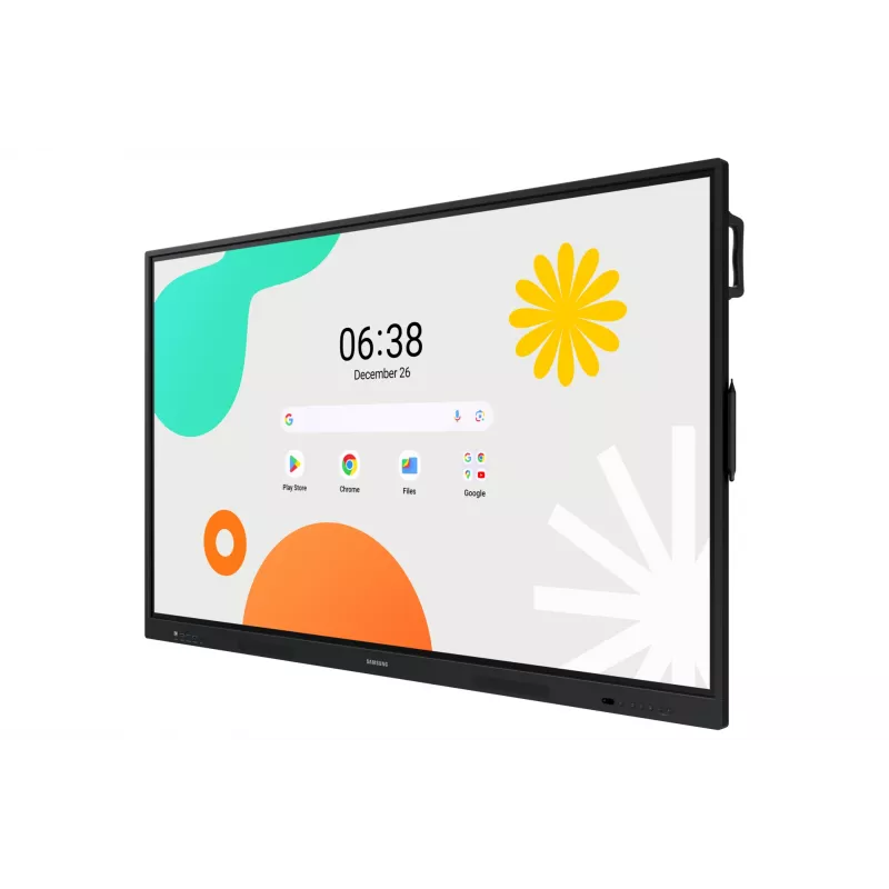 Samsung WA65F interaktīvā tāfele 165,1 cm (65 collas) 3840 x 2160 pikseļi Skārienekrāns Melns