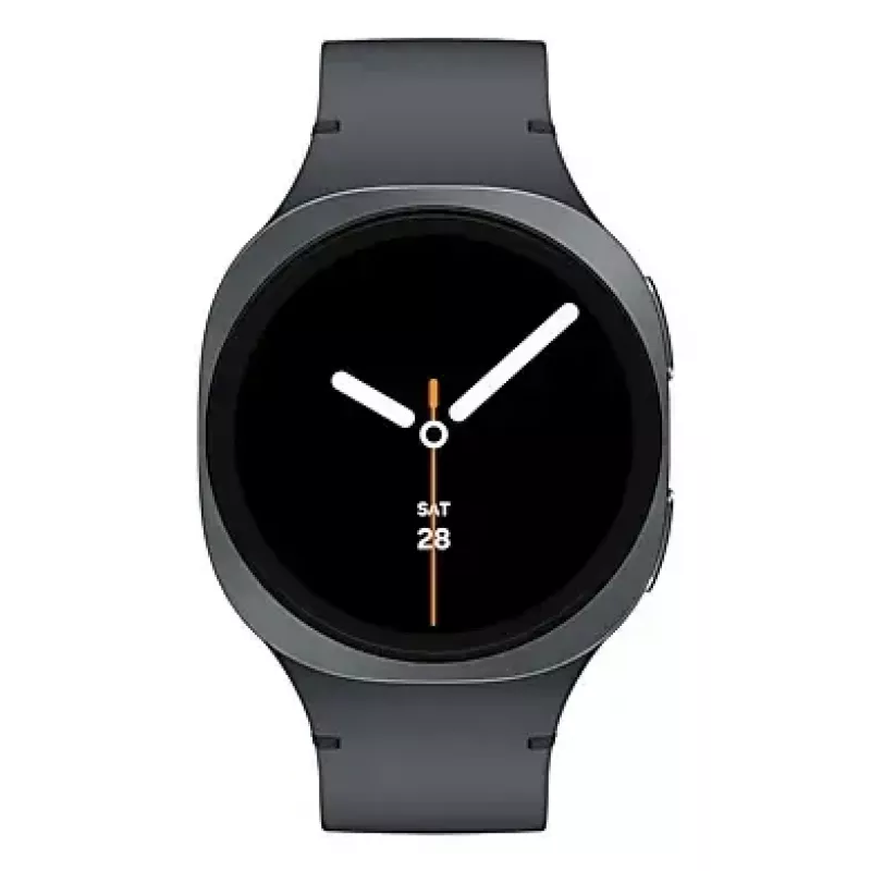 Samsung Galaxy Watch 8 3.3 cm (1.3 collas) AMOLED 40 mm Digitāls 438 x 438 pikseļi Skārienekrāns Grafīts Wi-Fi GPS (satelīts)