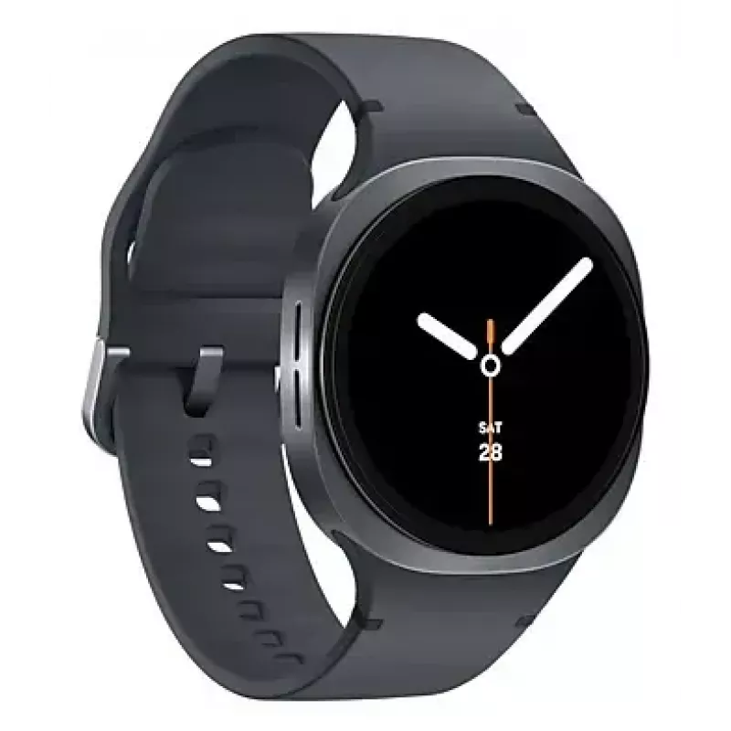 Samsung Galaxy Watch 8 3.3 cm (1.3 collas) AMOLED 40 mm Digitāls 438 x 438 pikseļi Skārienekrāns Grafīts Wi-Fi GPS (satelīts)