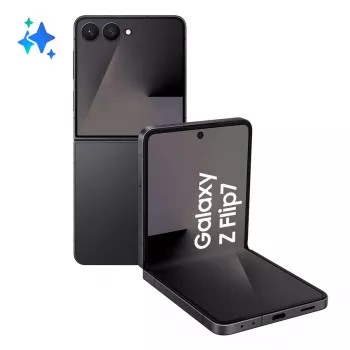 Viedtālrunis Samsung Galaxy Z Flip7 salokāms 6,8 collu 12 GB RAM 512 GB JetBlack, 5G, Dual 50+12 MP, 4300 mAh