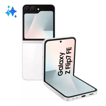 Samsung Galaxy Z Flip7 FE 17 cm (6.7 collas) 5G 8 GB 128 GB 4000 mAh Balts