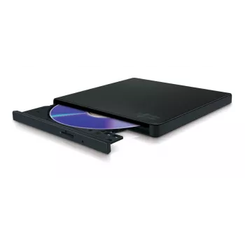 HITACHI-LG DATA STORAGE Plāns pārnēsājams DVD rakstītājs - Gp57eb40 - USB 2.0 - Melns