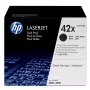 HP 42X 2 iepakojuma augstas ražības melnas oriģinālās LaserJet tonera kasetnes