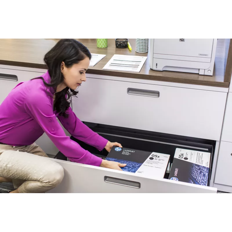 HP 05A Melna oriģinālā LaserJet tonera kasetne, 2300 lappuses, melna, 1 gab.