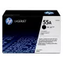 HP 55A melna oriģinālā LaserJet tonera kasetne, 6000 lappuses, melna, 1 gab.