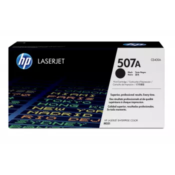 HP 507A Black Original LaserJet Toner Cartridge