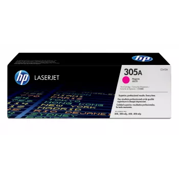 HP 305A fuksīna oriģinālā LaserJet tonera kārtridža, 2600 lapaspuses, fuksīna, 1 gab.