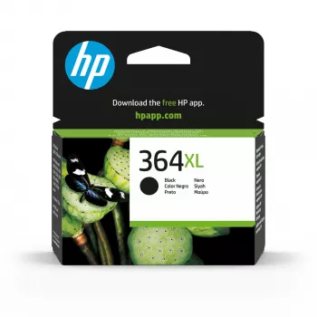 HP 364XL augstas ražības melna oriģinālā tintes kasetne