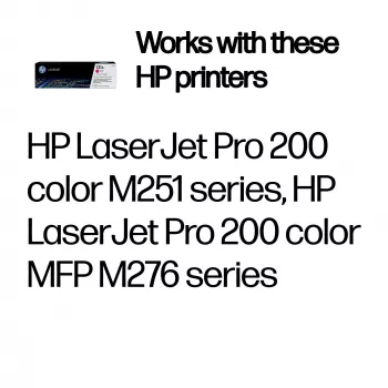 HP 131A Magenta oriģinālā LaserJet tonera kasetne, 1800 lapas, Magenta, 1 gab.