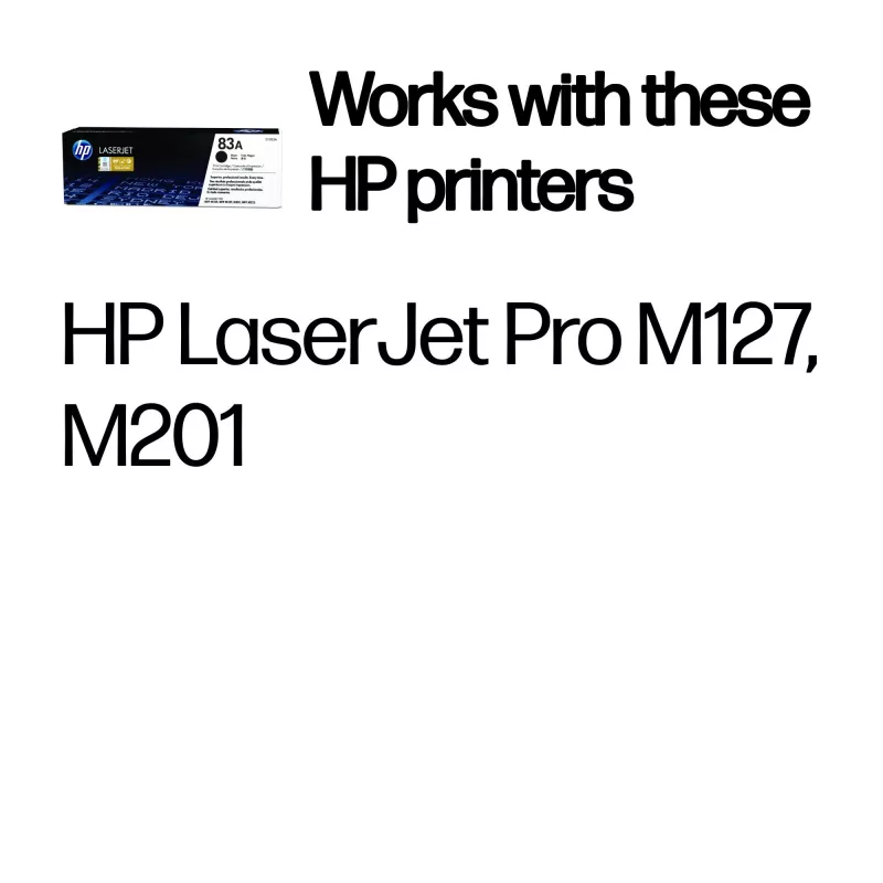 HP 83A Black Original LaserJet Tonera kasetne