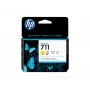 HP 711 29 ml dzeltena DesignJet tintes kasetne