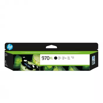HP 970XL augstas ietilpības melna oriģinālā tintes kasetne, melna, 1 gab., 9200 lappuses