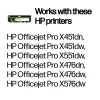 HP 970XL augstas ietilpības melna oriģinālā tintes kasetne, melna, 1 gab., 9200 lappuses