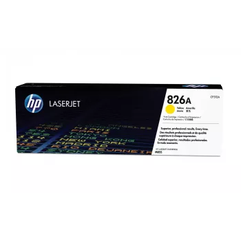 HP 826A dzeltena oriģinālā LaserJet tonera kasetne
