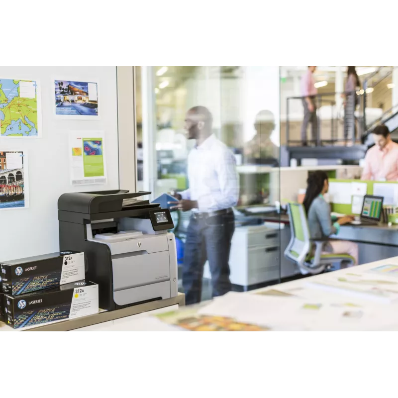 HP 312A dzeltena LaserJet tonera kasetne, 2700 lappuses, dzeltena