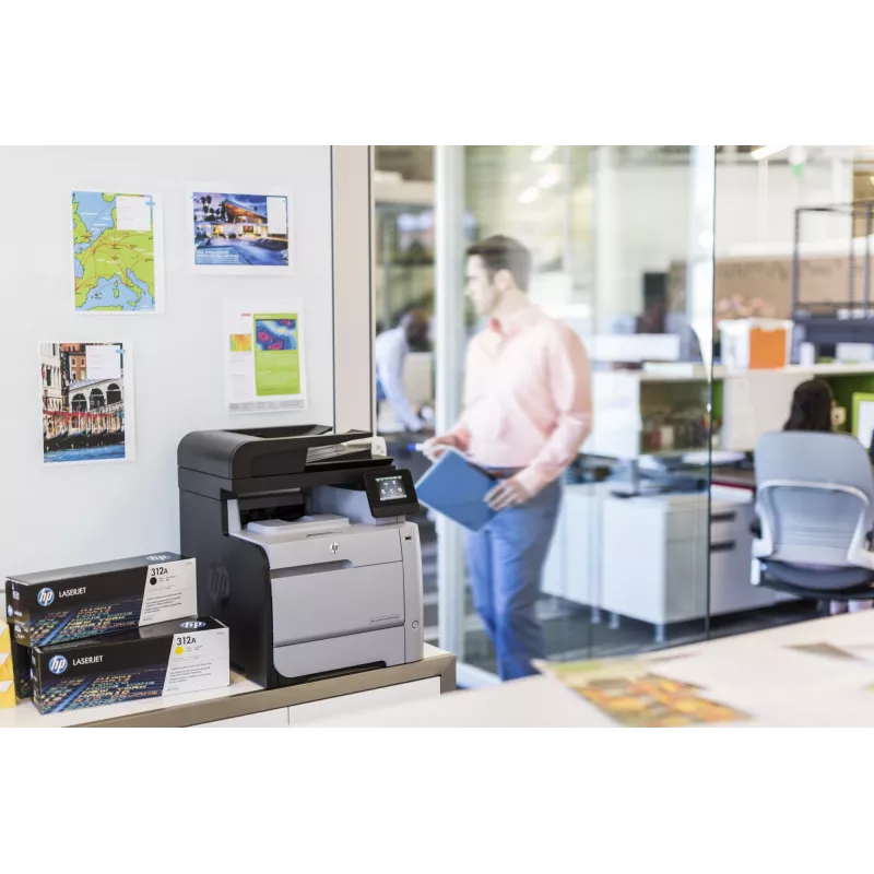 HP 312A dzeltena LaserJet tonera kasetne, 2700 lappuses, dzeltena