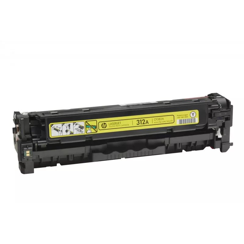 HP 312A dzeltena LaserJet tonera kasetne, 2700 lappuses, dzeltena