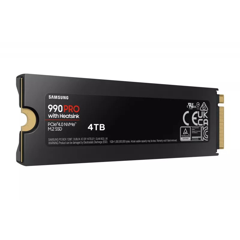 SSD disks Samsung 990 Pro 4 TB M.2 PCI Express 4.0 NVMe V-NAND TLC