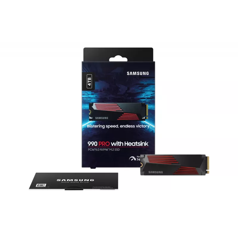 SSD disks Samsung 990 Pro 4 TB M.2 PCI Express 4.0 NVMe V-NAND TLC