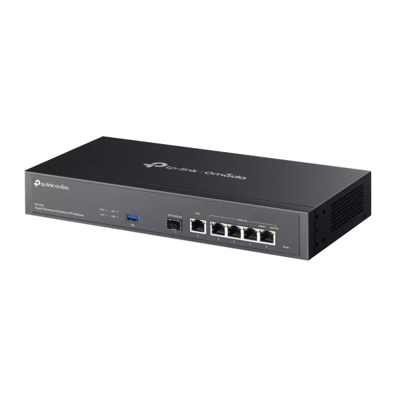 TP-Link ER7406 vadu maršrutētājs Gigabit Ethernet Melns