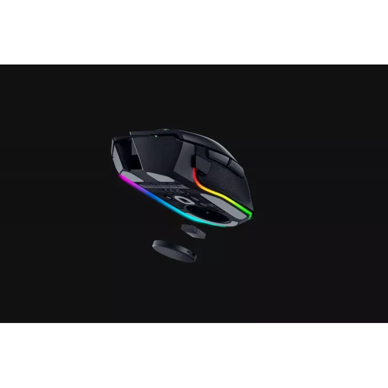RAZER Basilisk V3 Pro pielāgojama bezvadu spēļu pele ar Razer HyperScroll ritināšanas rullīti