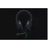 Vadu spēļu austiņas Razer MelnsShark V2 X — binaurālas, 3,5 mm, 32 Ω, 100 dB, troksni slāpējošs lokāms mikrofons, 1,3 m kabelis, zaļa/melna